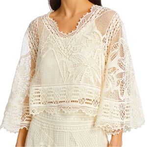 FARM Rio Lace Top - Size S